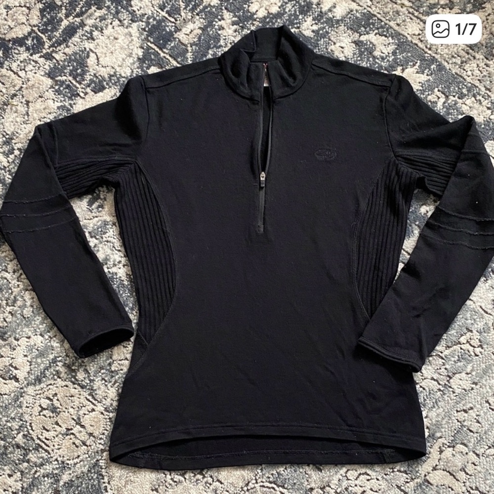 Icebreaker sport 320 1/4 zip merino sweater
Good used condition